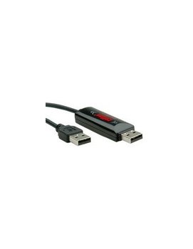 ROLINE Kabel USB 2.0 Data Link Drag i Drop 1.2 m - Roline