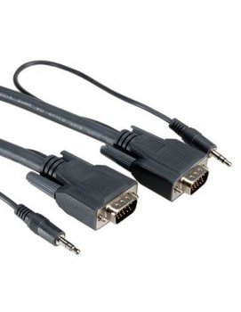Roline Kabel VGA + Audio M-M 3m - Roline