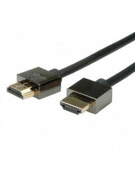 ROLINE Notebook HDMI High Speed Cable + Ethernet, M/M, czarny, 1,5 m - Roline