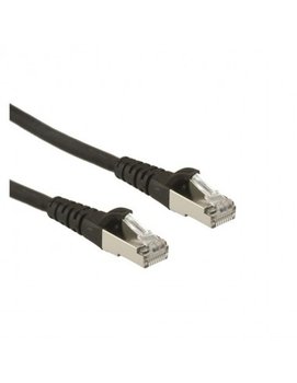 ROLINE Patchcord Kat.6A S/FTP (PiMF) Component Level LSOH czarny 15m - Roline