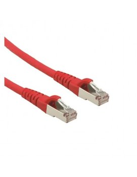 ROLINE Patchcord Kat.6A S/FTP (PiMF) Component Level LSOH czerwony 0.5m - Roline