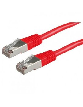 ROLINE PatchCord S/FTP Kat.5e 5m czerwony - Roline