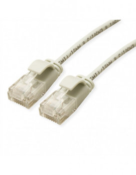 ROLINE UTP Data Center Patch Cord Cat.6A (Class EA), LSOH, Slim, szary, 1,5 m - Roline