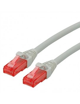 ROLINE UTP Patchcord Cat.6 Component Level, LSOH, szary, 1.0 m - Roline