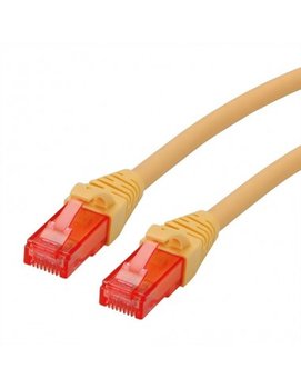 ROLINE UTP Patchcord Cat.6 Component Level, LSOH, żółty, 3 m - Roline