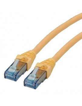 ROLINE UTP Patchcord Cat.6a Component Level, LSOH, żółty, 0.5 m - Roline