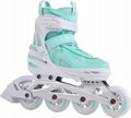 Rolki Damskie Regulowane Łyżworolki dla kobiet i dzieci r. 38-41 Blackwheels miętowe&nbsp;-&nbsp;Blackwheels