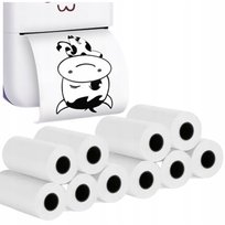 ROLKI DO MINI DRUKARKI PAPIER TERMICZNY DO DRUKARKI DRUKUŚ 10 SZTUK