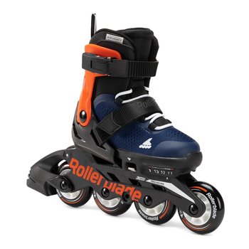 Rolki dziecięce Rollerblade Microblade granatowo-pomarańczowe 07221900 174 - Rollerblade