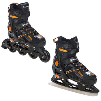 Rolki Łyżwy 2w1 Raven Pulse Black/Orange 37-40 - Raven