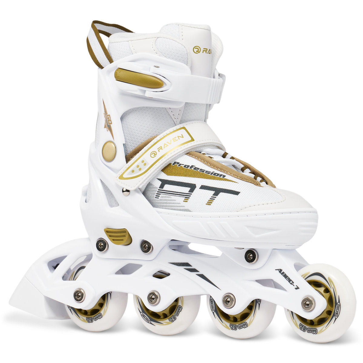 Rolki Regulowane Raven Profession White/Gold