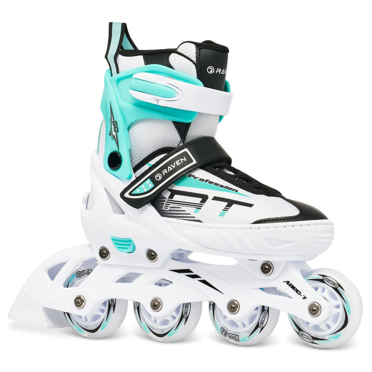 Rolki Regulowane Raven Profession White/Mint