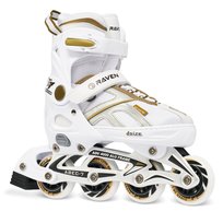 Rolki regulowane Raven Pulse White/Gold