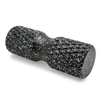 Roller do masażu Majestic Sport TENSO DOBLE 42x15 cm z wypustkami czarno-szary