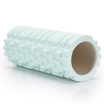 Roller fitness do masażu ciała ACTIGET średnio twardy, wałek z wypustkami, miętowy Actiget