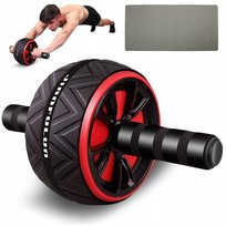 ROLLER KÓŁKO DO ĆWICZEŃ MIĘŚNI BRZUCHA AB WHEEL + MINI MATA Inna marka