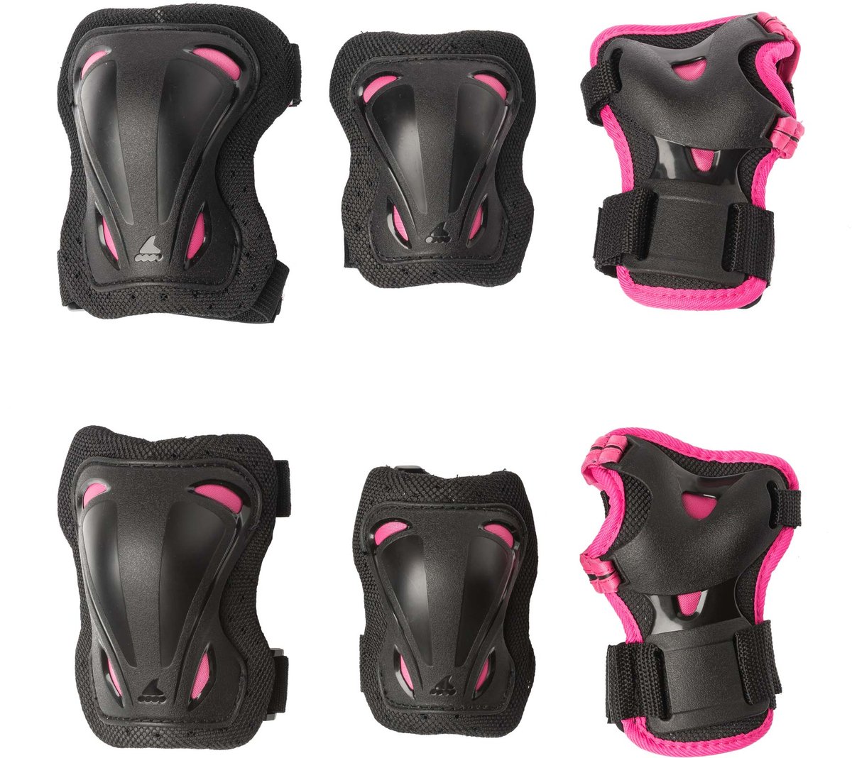 Pack De Protection Rollerblade Junior 3 Pièces - Genoux, Poignets, Coudes - Fille