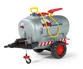 Rolly Toys 122776 Cysterna Rolly Tanker z pompą i sikawką Szara  1-oś - Rolly Toys