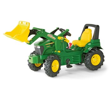 Rolly Toys 710126 Traktor Rolly Farmtrac John Deere z łyżką i pompowanymi kołami - Rolly Toys