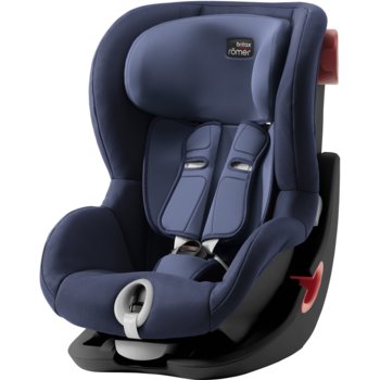 Romer, King II, Fotelik samochodowy, 9-18 kg, Black Series, Moonlight Blue - Romer