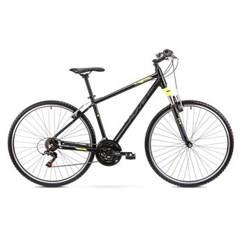 Romet, Rower cross, Orkan LTD R20 L Me Kolekcja 2020 28", czarno-żółty - Romet
