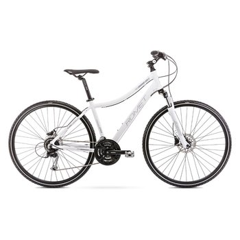 Romet, Rower crossowy, damski, Orkan 4D 28", biały - Romet