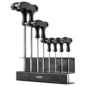 Romet, Zestaw kluczy imbusowych, T HW-01B, 100/150/200 mm - Romet
