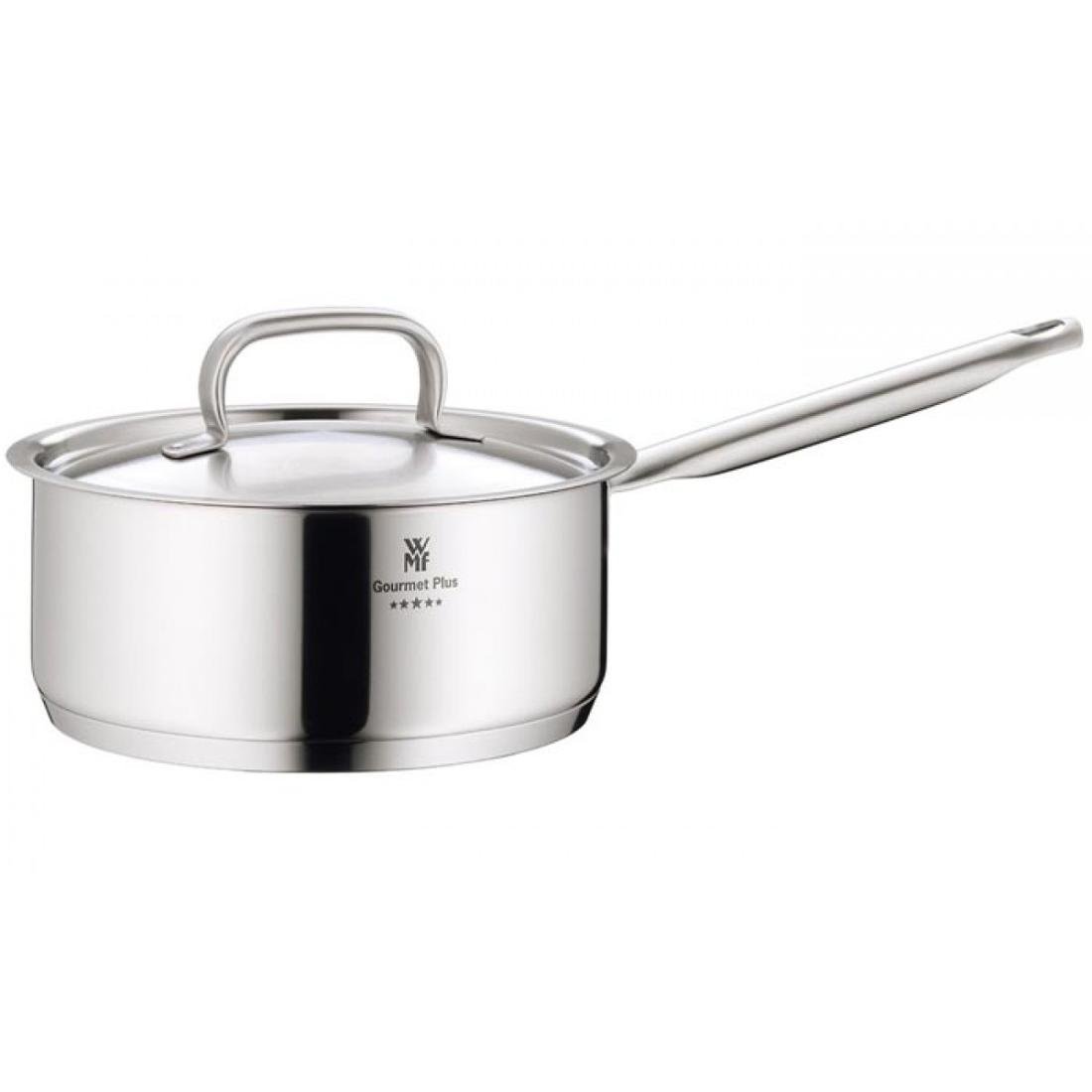 Rondelek z pokrywką WMF Gourmet Plus, srebrny, 1,4 l-Zdjęcie-0