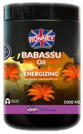 Ronney, Babassu Oil, energetyzująca maska do włosów z olejem babassu, 1000 ml - Ronney