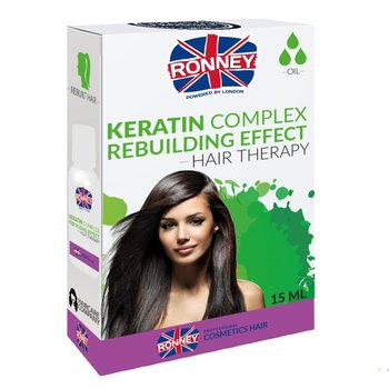 Ronney, olejek do włosów odbudowujący, 15 ml - Ronney