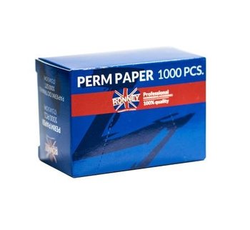 RONNEY Perm Paper 1000 PCS. - Papierki do trwałej 1000 szt (7,5 x 5 cm) RA 00064 - Ronney