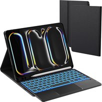 ROOFEI Etui z Podświetlaną Klawiaturą do iPada Pro 11 cali M4 2024 QWERTZ Inna marka