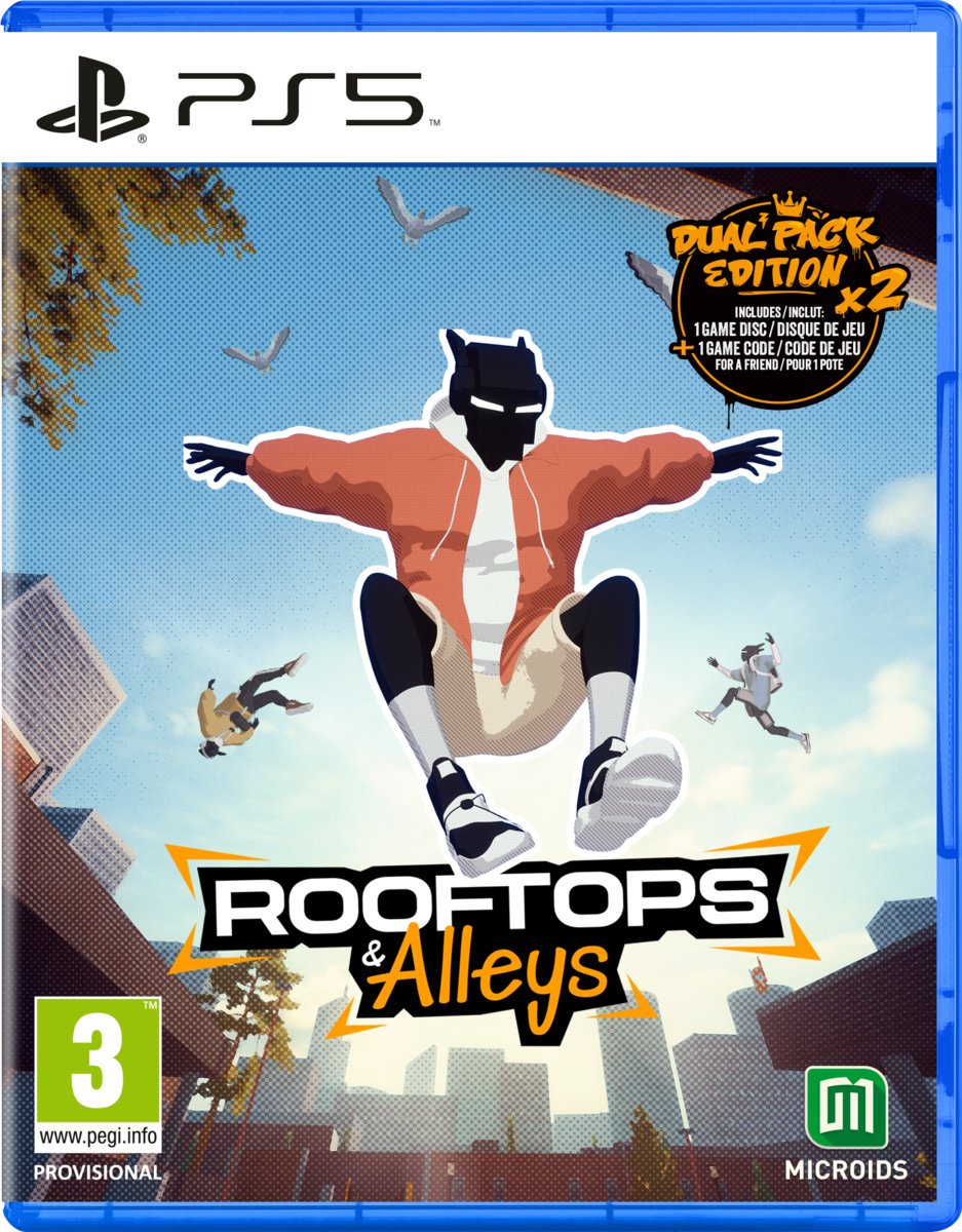 Rooftops & Alleys Dual Pack Edition Parkour PS5 Pl Nowa Na Płycie