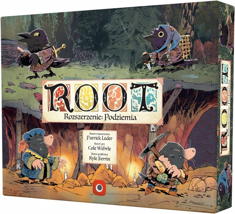 Root: Podziemia dodatek, gra planszowa, Portal Games