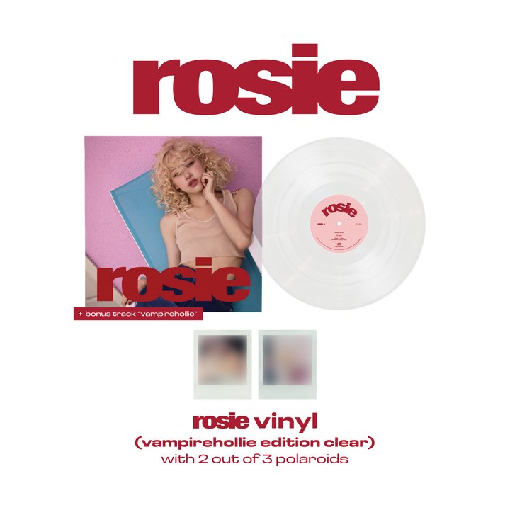 ロゼ「ロージー（vampirehollie edition clear）」 ROSE - rosie (vampirehollie edition clear) - Rose | Muzyka