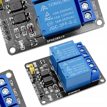 ROSFIX 2-KANAŁOWY MODUŁ PRZEKAŹNIKA 5V ARDUINO AUTOMATYKA ROBOTYKA SPDT - Rosfix