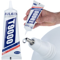Rosfix Klej T-9000 110 ml – Wszechstronny do Łączenia Materiałów | Przejrzysty, Niska Emisja Zapachu | Trwałe i Estetyczne Wykończenia