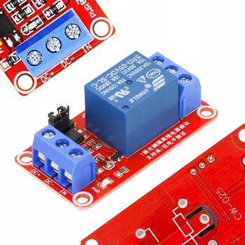 ROSFIX MODUŁ PRZEKAŹNIKA 1-KANAŁOWY 5V H/L 10A ARDUINO MIKROKOMPUTERY - Inny producent