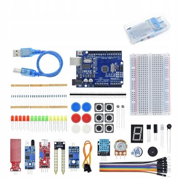 ROSFIX WIELKI ZESTAW STARTOWY DO NAUKI PROGRAMOWANIA BOX DO ARDUINO HQ - Inny producent