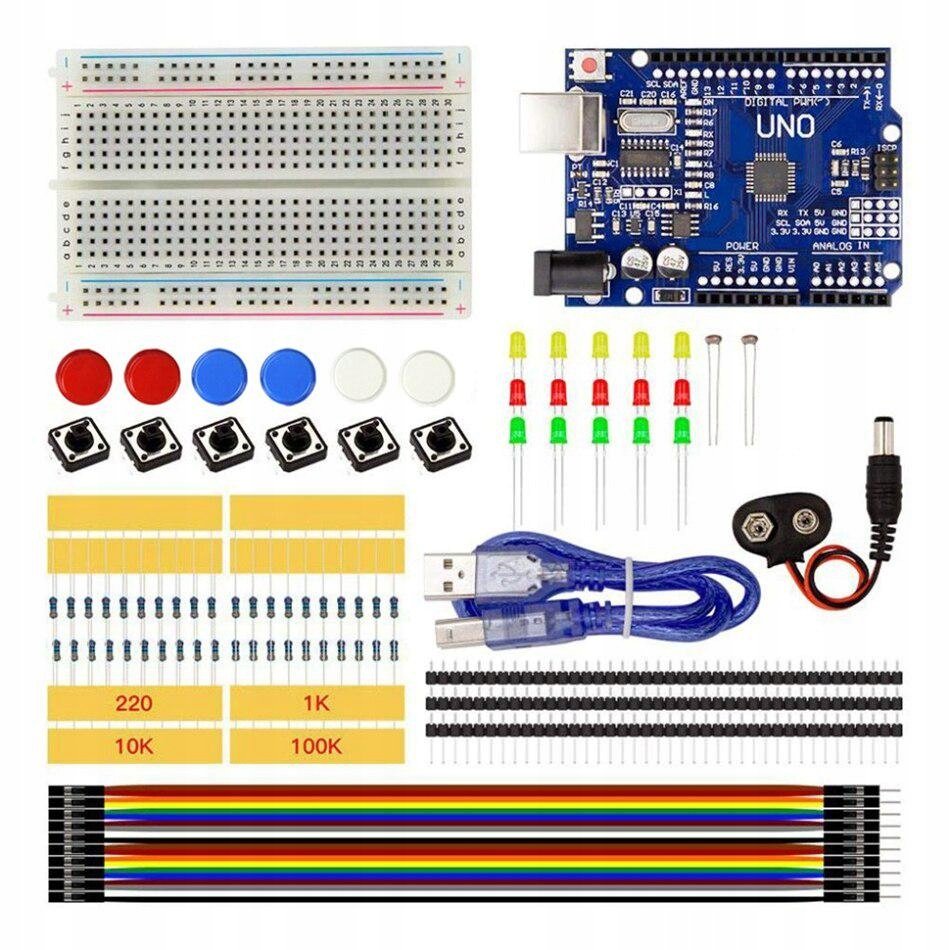 Rosfix Zestaw ACS S Kompatybilny z Arduino UNO SET2 – Edukacyjny Zestaw ...