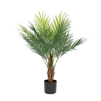 Roślina sztuczna ozdobna TROPICAL ZONE palma 90 cm HOMLA - Homla