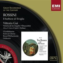 Rossini: Il barbiere di Siviglia Vittorio Gui & Royal Philharmonic Orchestra feat. Carlo Cava, Luigi Alva, Victoria De Los Ángeles, Ian Wallace, Laura Sarti, Sesto Bruscantini