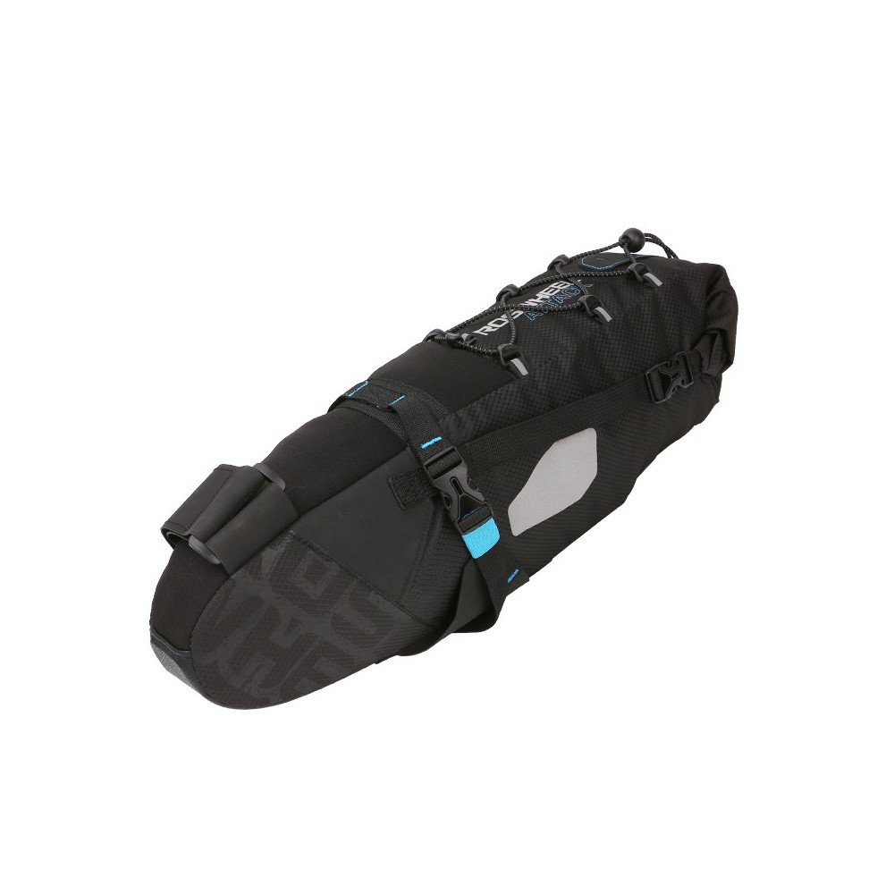 Roswheel Sakwa pod siodełko Attack, bikepacking, czarna 7l