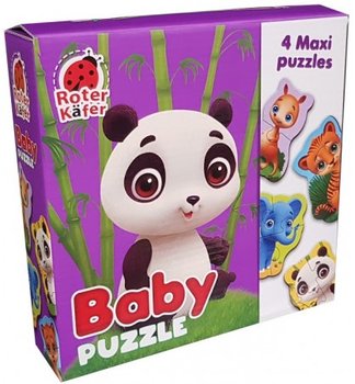 Roter Kafer, puzzle, baby maxi Zoo, 2/3/4 el. - Roter Kafer