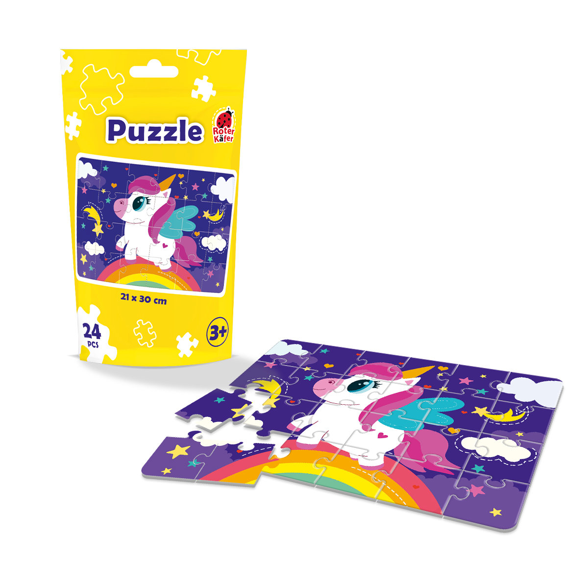 Roter Kafer, puzzle, jednorożec, 24 el. - Roter Kafer | Sklep EMPIK.COM