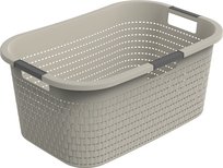 Rotho Kosz Na Pranie Clean Country 40 L, Cappuccino