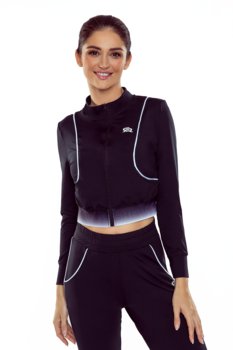 Rough Radical, Bluza sportowa damska dresowa ATHLETIC ZIP, Czarny, rozm.M - Rough Radical