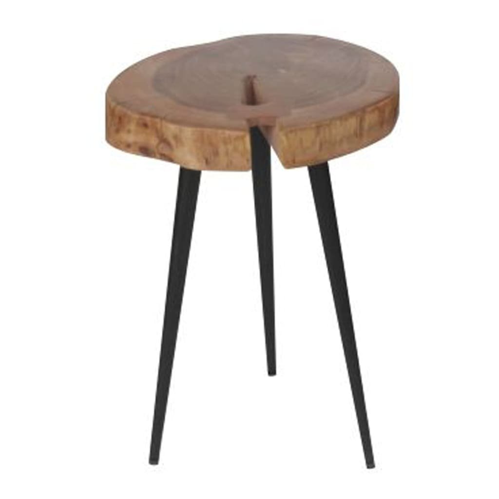 Zdjęcia - Stolik kawowy Jimi Rousseau Stolik boczny  z 1 pieńka, drewno 