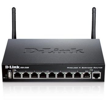 Router D-LINK DSR-250N, 802.11 n, 300 Mb/s - D-Link