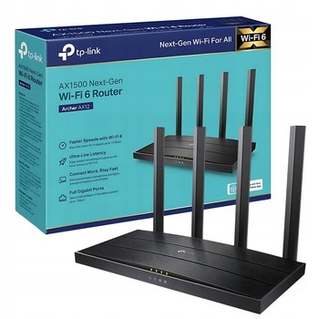 ROUTER WIFI SIECIOWY TP-LINK ARCHER AX12 BEZPRZEWODOWY WIFI6 5GHZ - TP-LINK